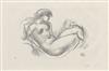 ARISTIDE MAILLOL Two lithographs.